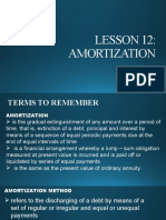 Lesson-12 Amortization