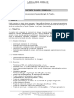 Assunto: Proposta Técnica e Comercial para Elaboração de Projetos