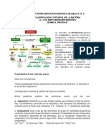 Clasificacion de La Materia