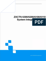 ZXCTN 6300&6200&6100&6110 System Integration Guide - R1.2