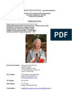 Jean Watson CV