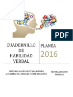 Habilidad Verbal Planea 2016