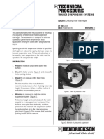 Technical Procedure: Trailer Suspension Systems