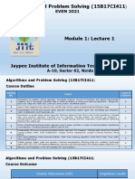 Module1 Lecture1