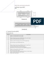 Pinout de La Ecu Del Kia Picanto 2015