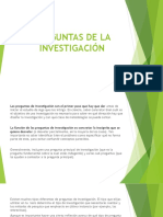 Preguntas de La Investigación