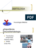 Aula 01 - Imunohematologia