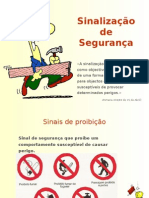 Sinalização de Segurança