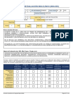 Ejercicio de Evaluación Mini-Clínico (Mini-Cex) : Breve Resumen Del Caso