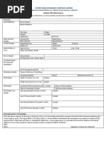 Motor OD Claim Form: United India Insurance Company Limited