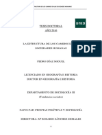 La Estructura de Los Cambios en Las Sociedades Humanas