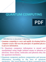 Quantum Computing