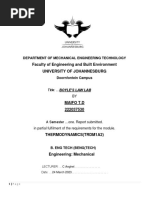 Lab Report Thermodynamics 222037530