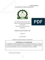 Form Nbte - ND Statistics