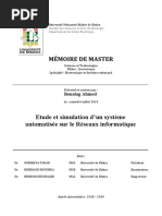 Mémoire de Master: Etude Et Simulation D'un Système Automatisée Sur Le Réseaux Informatique