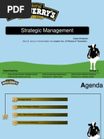 Case Analysis Strategic Management Ben & Jerry's (Download To View Full Presentation)