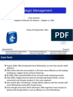 Case Analysis Strategic Management Brighter Smiles For The Masses - Colgate vs. P&G (Download To View Full Presentation)