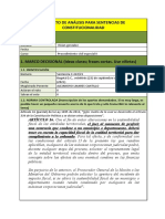 Analisis Sentencia Constitucional 1