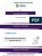 Universidade Estadual Do Maranhão: Receituário Agronômico