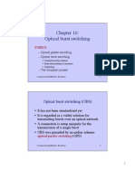 Optical Burst Switching: Topics