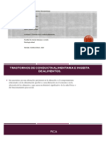 Trastorno de La Conducta Alimentaria