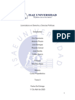 Licenciatura en Derecho y Ciencias Políticas