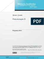 Unlp (Ar) (Psico) Psicoterapia II 2014 Bonano