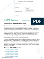 NCERT Solutions For Class 1 To 12 - Free PDF Download