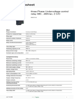 Harmony Control Relays - RM22TU23