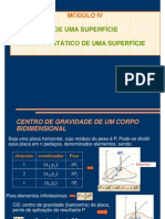 Áreas e Centros de Gravidade