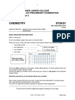 2019 JC2 H2 Chemistry Prelim Temasek Junior College