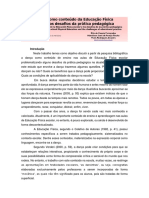 A Dança Como Conteúdo Da Educação Física Escolar