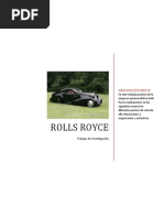 Historia Rolls Royce Resumen