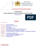 La Loi Cadre #06-22 Relative Au Système National de Santé