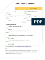 Simple Past VS PST Perfect