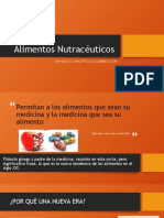 Alimentos Nutracéuticos: Un Nuevo Concepto de Alimentación