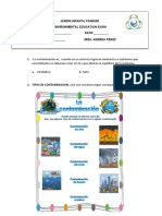 Examen Educacion Ambiental Grado Primero - 2023