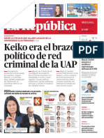 La República: Keiko Era El Brazo Político de Red Criminal de La UAP