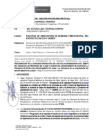 INFORME 004 Solicita Incremento de Presupuesto para Proyecto Suelos