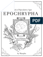 Epochrypha A Book of Speculative Ages