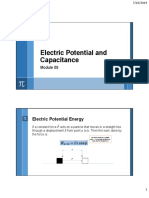 Electric Potential and Capacitance