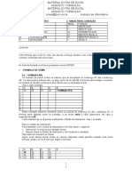 Lista de Exercicios Excel