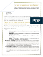 Cómo Elaborar Un Proyecto de Enseñanza - LDPR