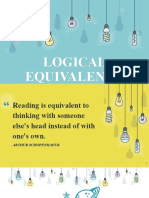 Logical Equivalence (Formal)