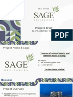 SGR Project Brief As of 09132022