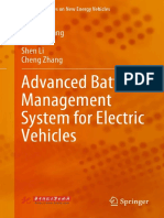 Shichun Yang Xinhua Liu Shen Li Cheng Zhang: Advanced Battery Management System For Electric Vehicles