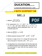 Ix Math Questions For Mid-Term Practice