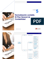 Normalización Contable. El Plan General de Contabilidad: Unidad