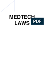 Medtech Laws