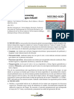 Neuro-Kidscreening Neuropsicológico Infantil: Instrumentos de Evaluación